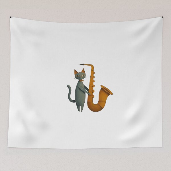 Item preview, Sax Cat  designed and sold by XollinArtz.