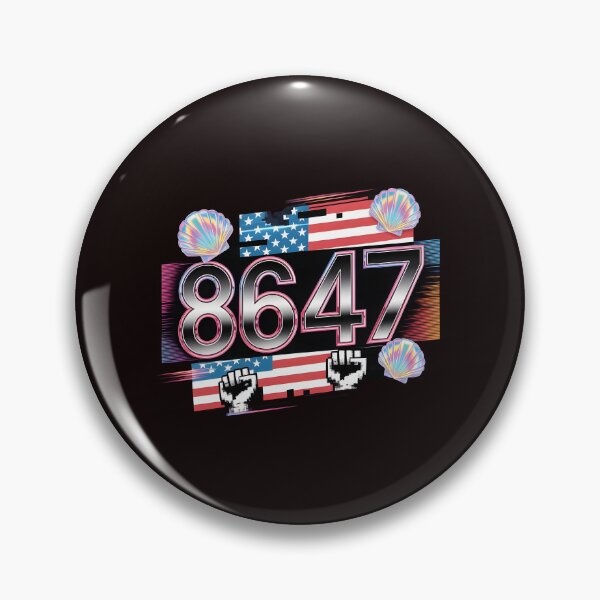 Item preview, 8647 Sea Shells Design – Patriotic Protest Inspired Political Artwork designed and sold by Redgiant87x.