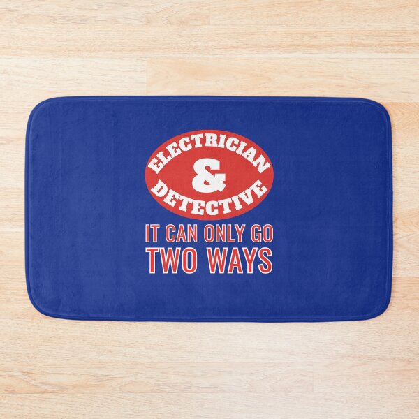 Item preview, Electrician and Detective designed and sold by BritishDelights.