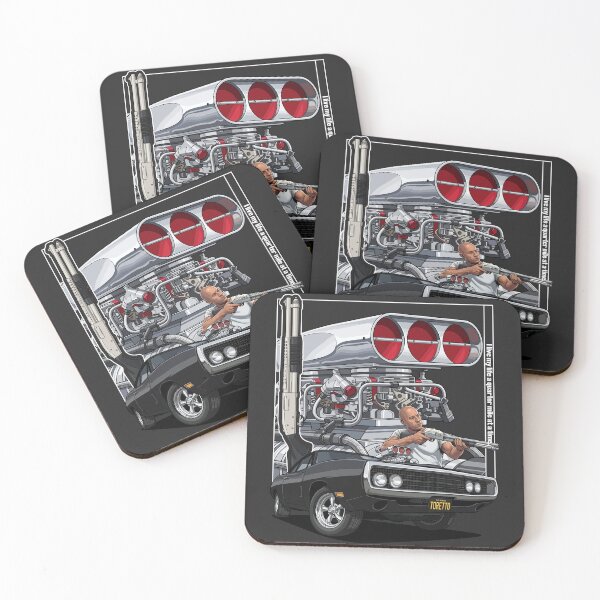 Item preview, El Charger de Dom Toretto de 1970 designed and sold by BronArtworks.