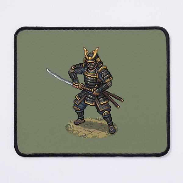 Item preview, Samurai — Japanese Warrior Pixel Art designed and sold by Koyaanisqatsian.