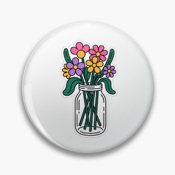 Item preview, Minimalist Flower Jar Design designed and sold by NiftyWrx.