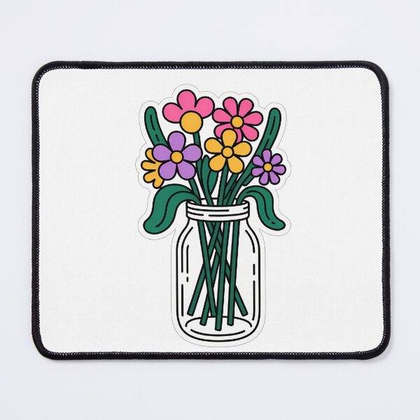 Item preview, Minimalist Flower Jar Design designed and sold by NiftyWrx.