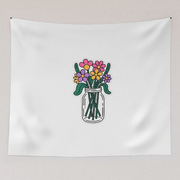Item preview, Minimalist Flower Jar Design designed and sold by NiftyWrx.