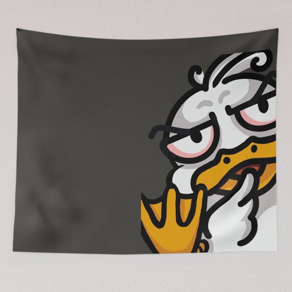 Item preview, Sassy Duck: The Ultimate Side-Eye Expression / 厭世鴨：終極白眼表情包 / 傲慢なアヒル：究極のジト目表情 designed and sold by MeowdelStudio.