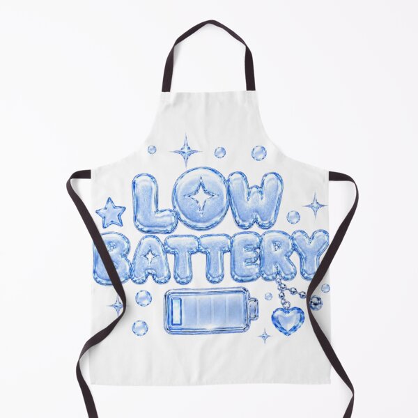 Item preview, Low Battery Y2K Frutiger Aero Baby Blue Icy 2000s designed and sold by MeanPanduh.