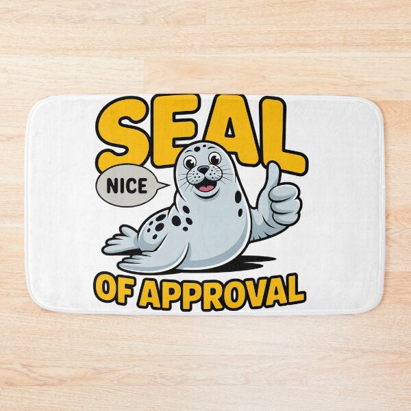 Item preview, Seal of Approval Cartoon designed and sold by NiftyWrx.