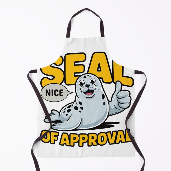 Item preview, Seal of Approval Cartoon designed and sold by NiftyWrx.