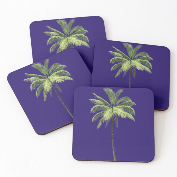 Item preview, Tropical Paradise Palm Tree Silhouette Art  designed and sold by digitalbob60.
