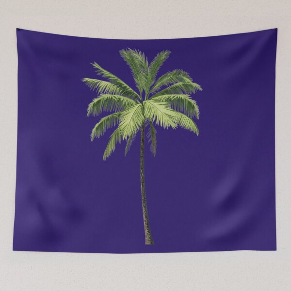 Item preview, Tropical Paradise Palm Tree Silhouette Art  designed and sold by digitalbob60.