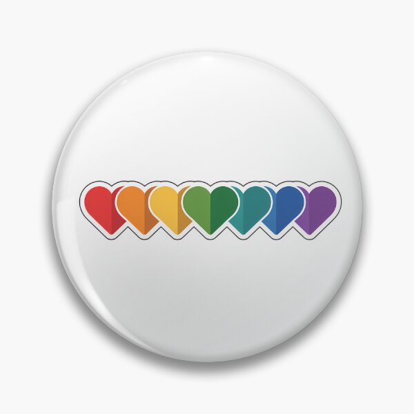 Item preview, Rainbow Heart Unity Design designed and sold by NiftyWrx.