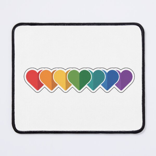 Item preview, Rainbow Heart Unity Design designed and sold by NiftyWrx.
