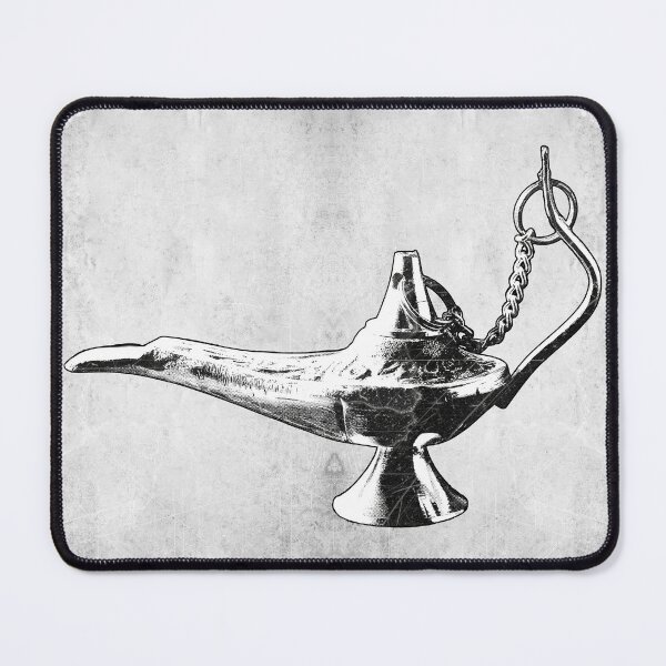 Item preview, Brass Genie Oil Lamp Magical Ancient Artifact designed and sold by Ghoul Enterprises.