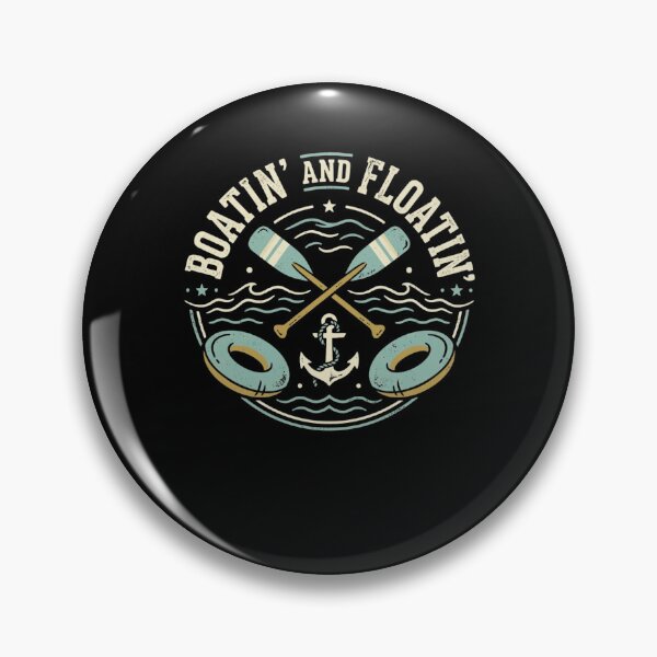 Item preview, Boatin' and Floatin' Lake River Boating Paddling designed and sold by snowry.