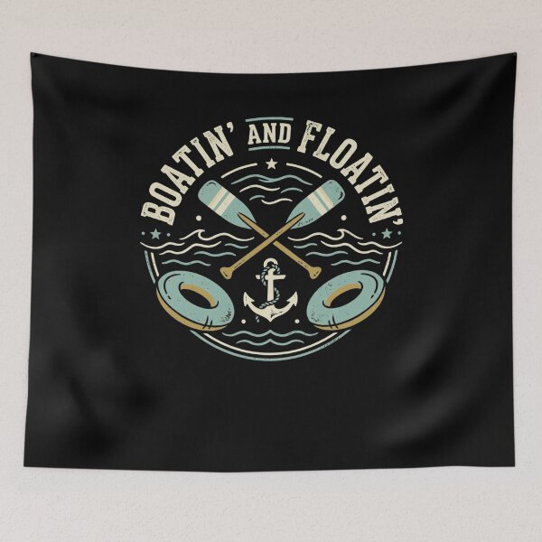 Item preview, Boatin' and Floatin' Lake River Boating Paddling designed and sold by snowry.