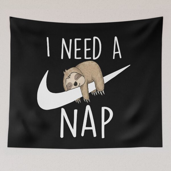 Item preview, I need a nap Funny Sloth Gift for Sleeping Lovers designed and sold by BernoNickel.