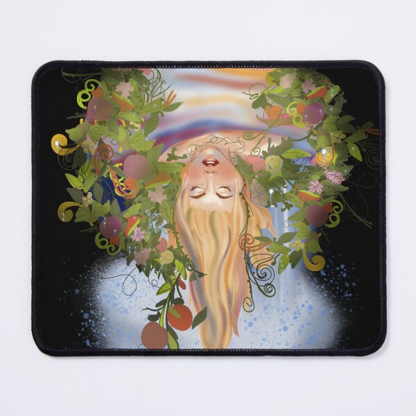Item preview, Unraveling - Surreal Boho Botanical Digital Artwork designed and sold by Melluna Studio.