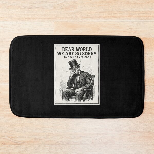 Item preview, DEAR WORLD WE ARE SO SORRY LOVE SANE AMERICANS designed and sold by snowry.
