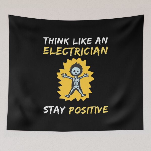 Item preview, Think like an electrician designed and sold by BritishDelights.