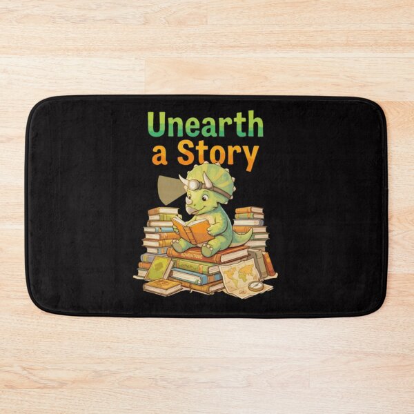 Item preview, Unearth A Story Summer Reading Dinosaur Book Lover designed and sold by WeirdlyRare.