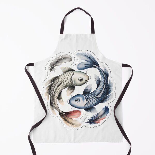 Item preview, Yin Yang Koi in Watercolor designed and sold by NiftyWrx.