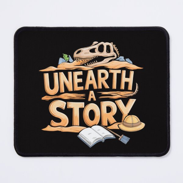 Item preview, Unearth A Story Summer Reading Dinosaur Book Lover designed and sold by WeirdlyRare.