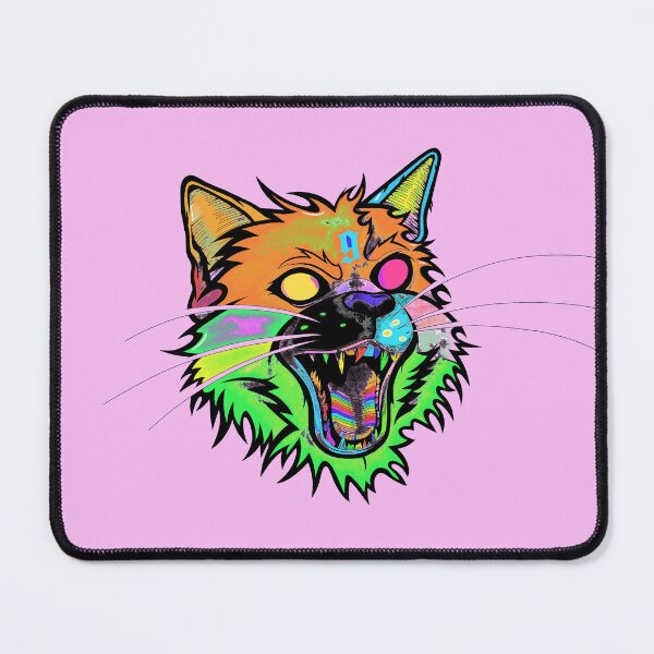 Item preview, acid.trip - laughing evil cat designed and sold by htxastroo.