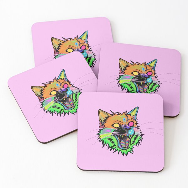 Item preview, acid.trip - laughing evil cat designed and sold by htxastroo.