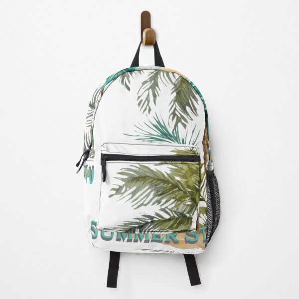 Item preview, Summer State of Mind - Tropical Surfboard and Palm Tree Watercolor designed and sold by MagySale.