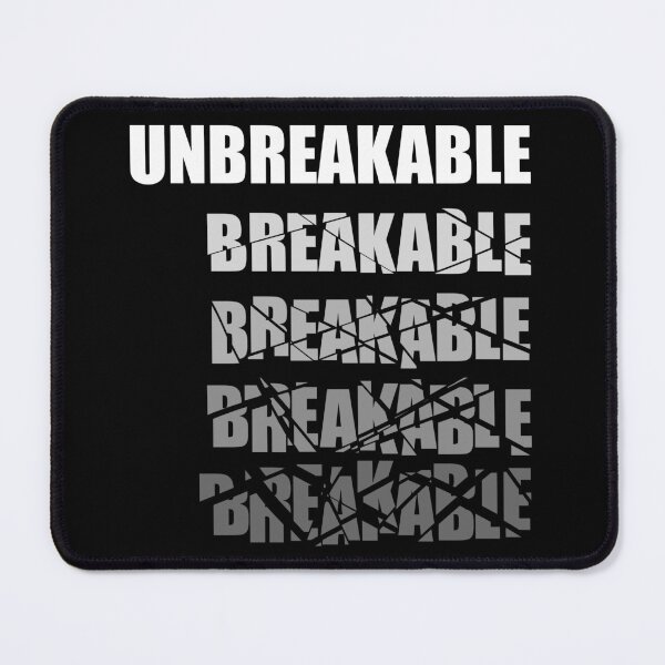 Item preview, unbreakable - motivational quote designed and sold by XIOMOS.