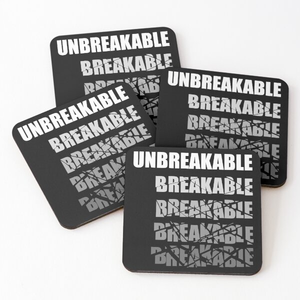 Item preview, unbreakable - motivational quote designed and sold by XIOMOS.