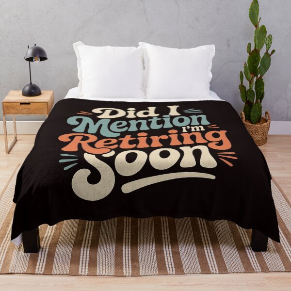 Item preview, Did I Mention I’m Retiring Soon – Groovy Funny Retirement Countdown Apparel designed and sold by Redgiant87x.