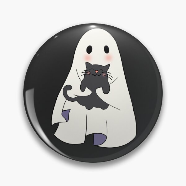 Item preview, A ghost holding a cat designed and sold by RavenAMarie .