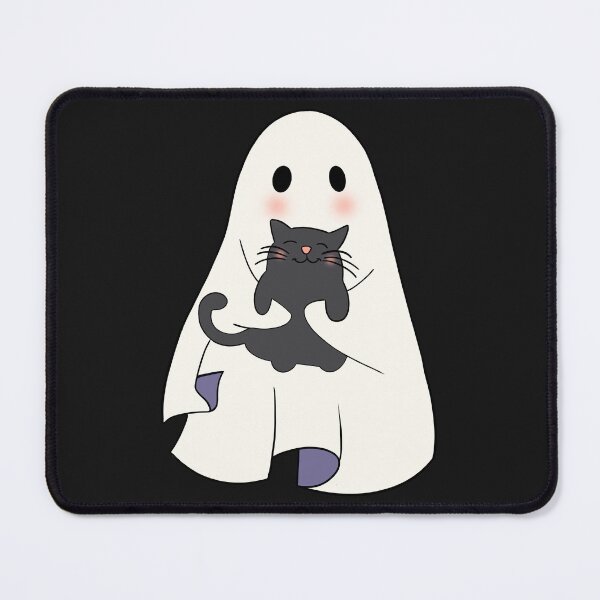 Item preview, A ghost holding a cat designed and sold by RavenAMarie .