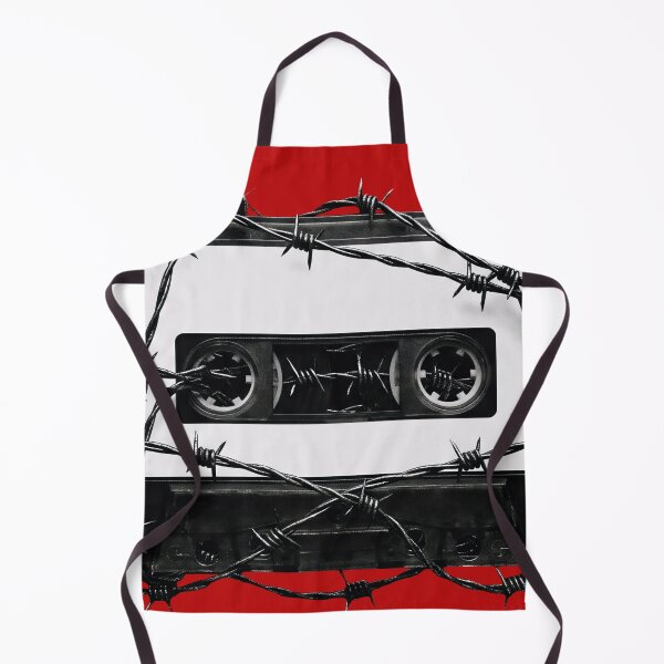 Item preview, Industrial Cassette Tape with Barbed Wire Art designed and sold by LinaValearte.