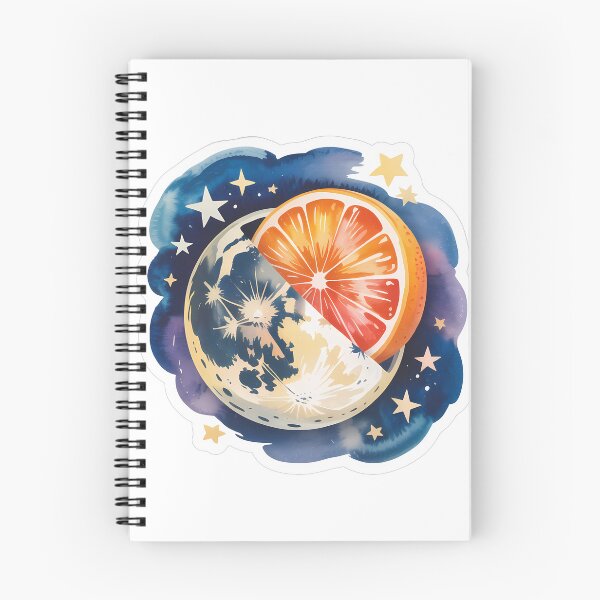 Item preview, Starry Moon with Grapefruit Twist designed and sold by NiftyWrx.