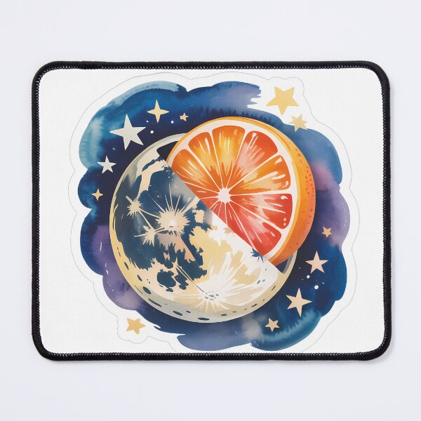 Item preview, Starry Moon with Grapefruit Twist designed and sold by NiftyWrx.