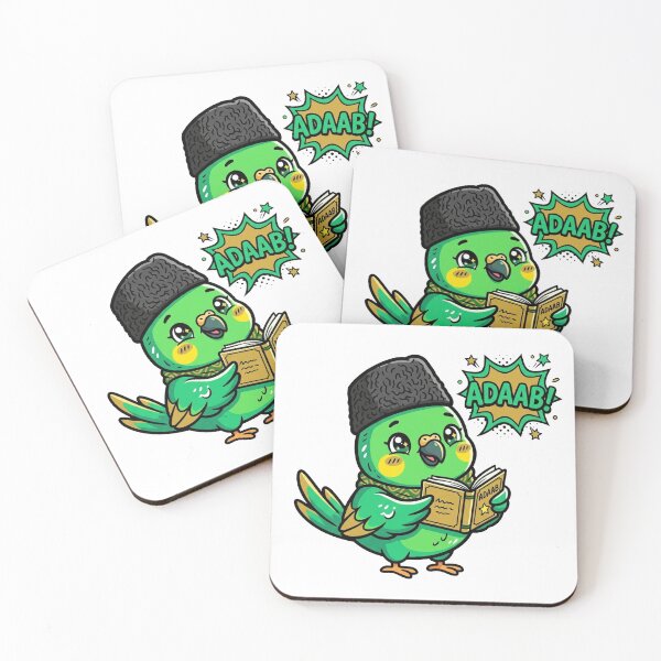 Item preview, Urdu Speaking Cute Adaab Parakeet Art designed and sold by DuckOddity.