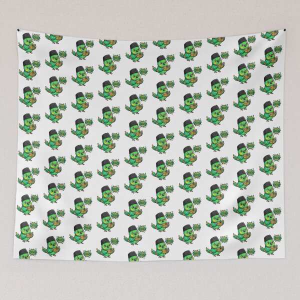 Item preview, Urdu Speaking Cute Adaab Parakeet Art designed and sold by DuckOddity.