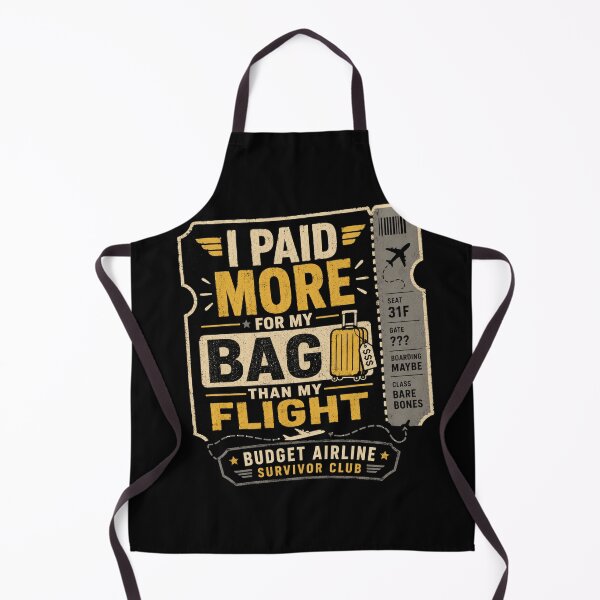 Item preview, Budget Airline Bag Fee Survivor Club designed and sold by Kupeliemre.