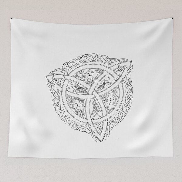 Item preview, round Celtic ornament designed and sold by artisterik.