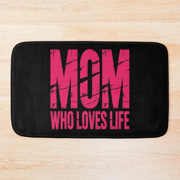 Item preview, Mom Who Loves Life - Bold Pink Energetic Mom Gift Design designed and sold by cabana.space.