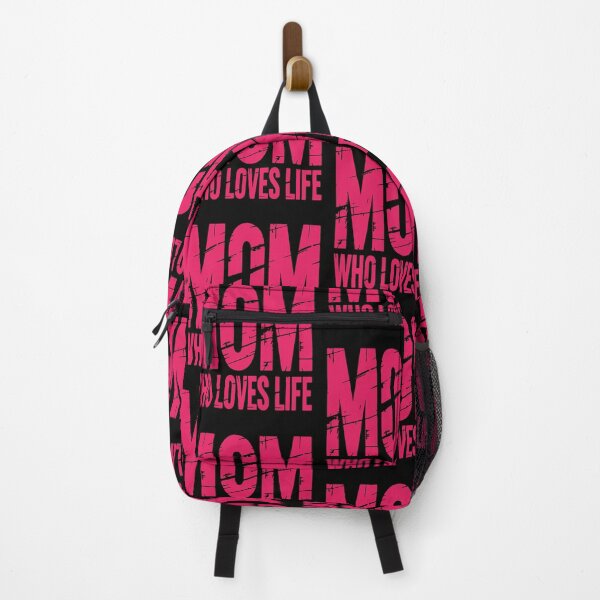 Item preview, Mom Who Loves Life - Bold Pink Energetic Mom Gift Design designed and sold by cabana.space.