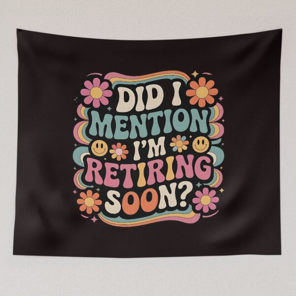 Item preview, Did I Mention I’m Retiring Soon Apparel – Retro Funny Retirement Countdown Gift designed and sold by Redgiant87x.