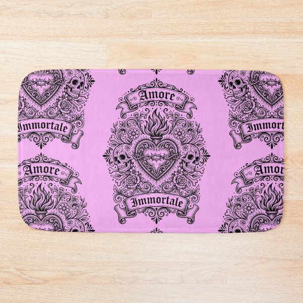 Item preview, Immortal Love Sacred Heart Skull Art designed and sold by Skulls & Calaveras.