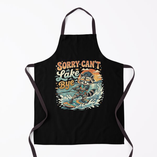 Item preview, Sorry Can't Lake Bye Raccoon Waterskiing Fun designed and sold by snowry.