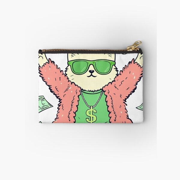 Item preview, The Hustle Cat designed and sold by StickerRaven.