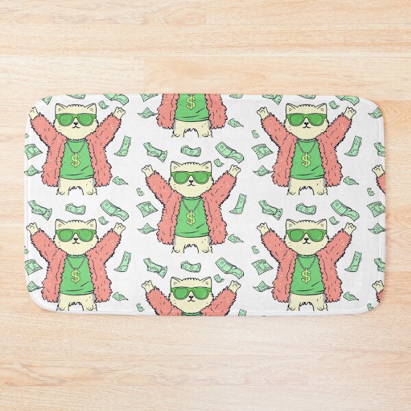 Item preview, The Hustle Cat designed and sold by StickerRaven.
