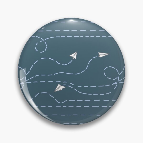 Item preview, Paper Planes -  Blue on Navy designed and sold by MelnDesign.