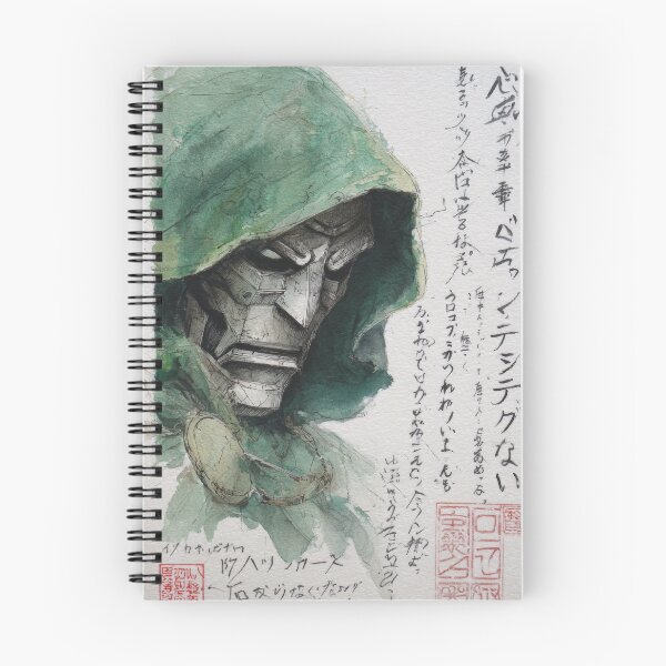 Item preview, Doom Sumi-e  designed and sold by AnimeArsenalPrints.